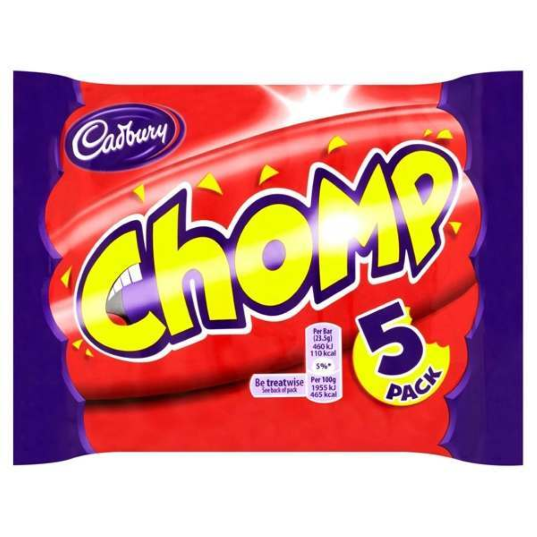 CADBURY CHOMP 5PK